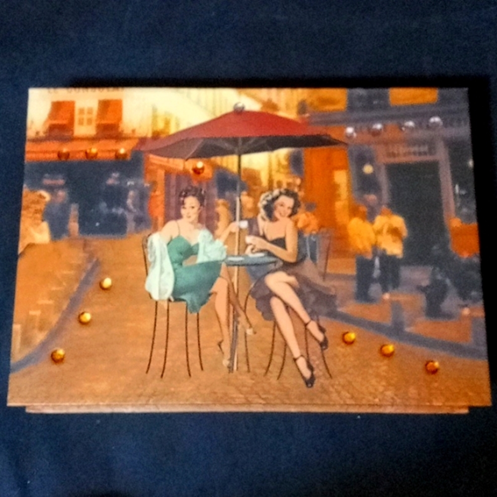 Vintage 2003 Havoc Pin Up Girl Blank Cards and Envelopes, NIB